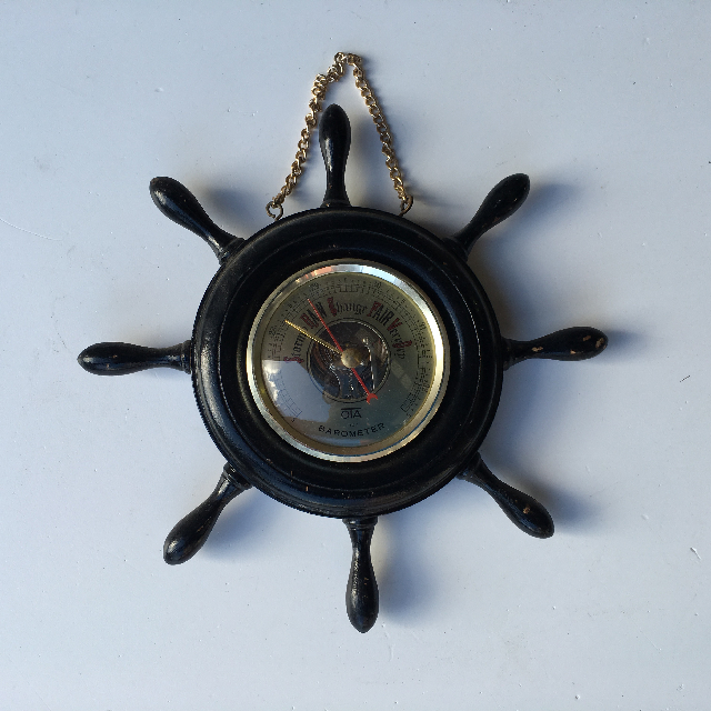 BAROMETER, Small (Ships Wheel)